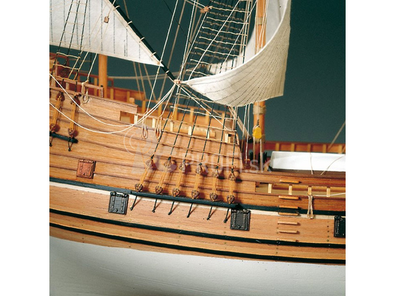 AMATI Mayflower anglická galeóna 1620 1:60 kit