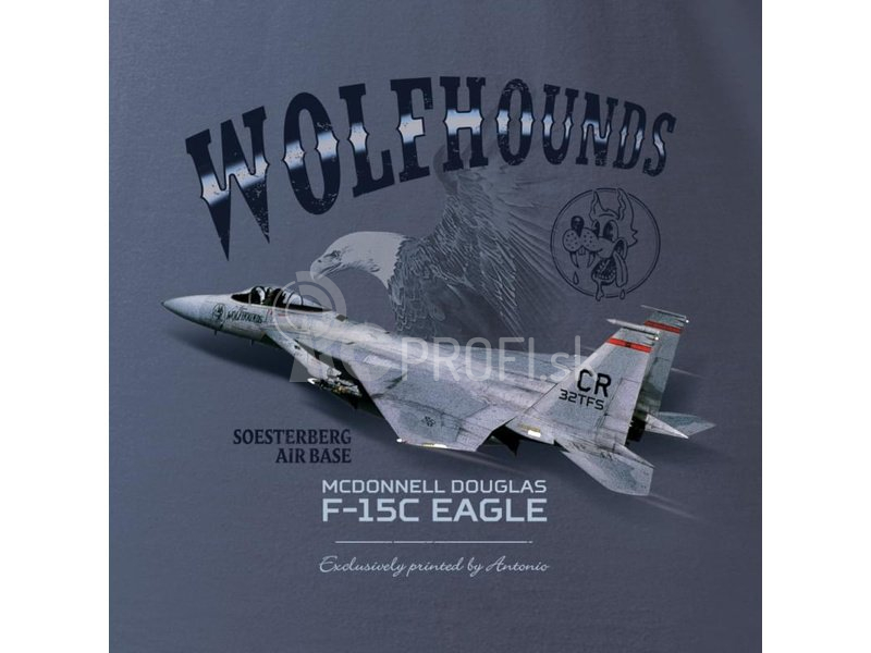 Antonio pánske tričko F-15C Eagle M