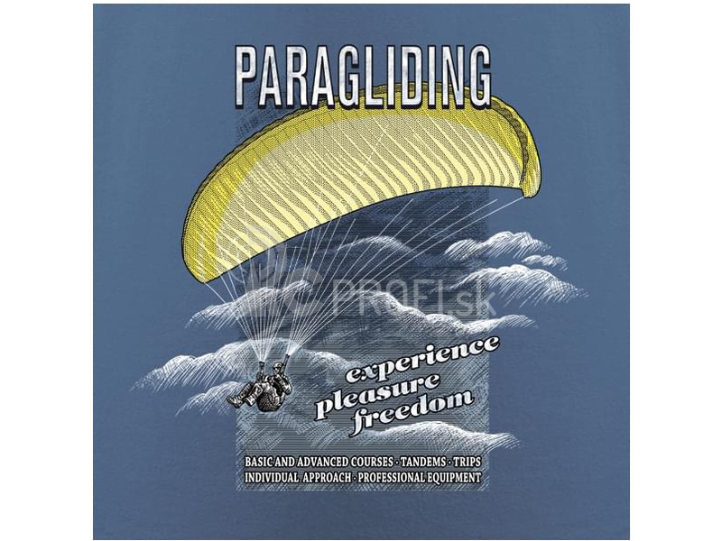 Antonio pánske tričko Paragliding L