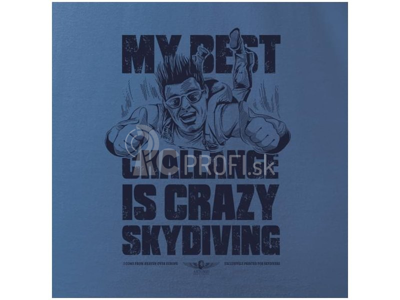 Antonio pánske tričko Skydiving Challenge XL