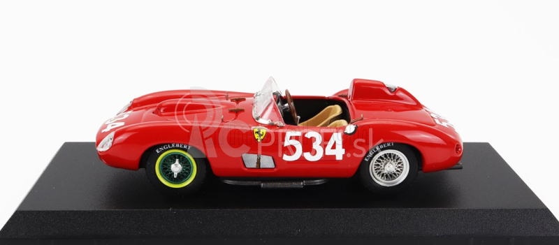 Art-model Ferrari 335s Spider Team Scuderia Ferrari N 534 Mille Miglia 1957 Peter Collins - Louis Klementaski 1:43 Červená