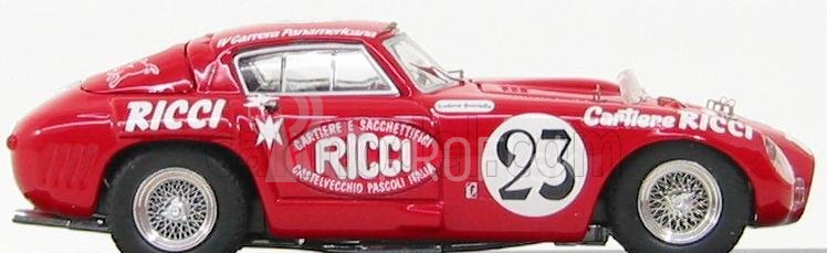 Art-model Ferrari 375 Mm N 23 Rally Carrera Panamericana 1953 Ricci - Salviati 1:43 Červená
