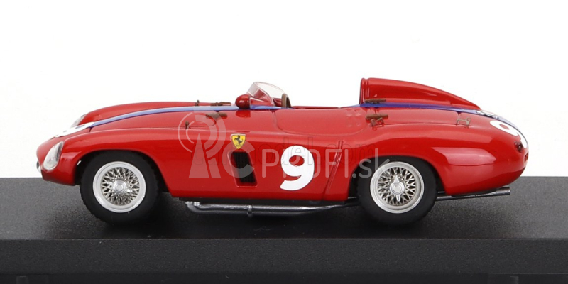 Art-model Ferrari 750 Monza Spider N 9 Winner Agadir Marocco Gp 1955 Mike Sparken 1:43 Červená