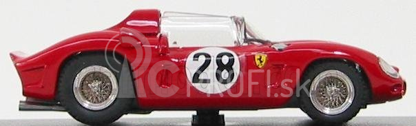 Art-model Ferrari Dino 246sp Spider 2.4l V6 Team Spa Ferrari Sefac N 28 24h Le Mans 1962 R.rodriguez - P.rodriguez 1:43 Červená