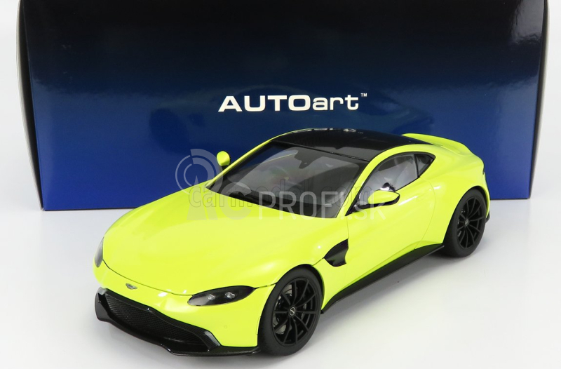 Autoart Aston martin Vantage 2019 1:18 Lime Essence of Soot