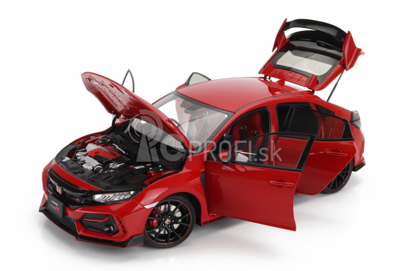 Autoart Honda Civic Type R (fk8) 2021 1:18 červená