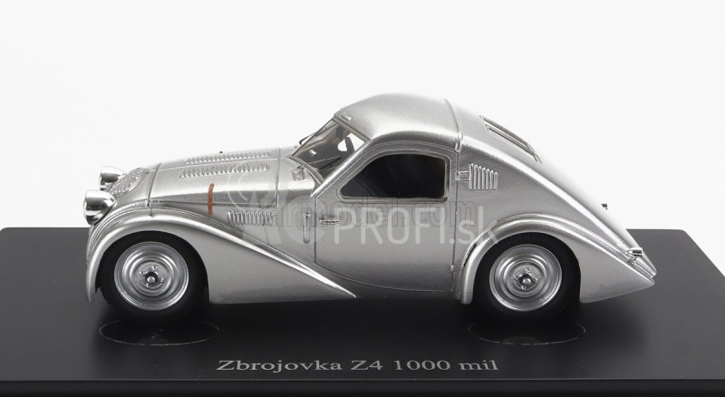 Autocult Zbrojovka Z4 1000 Mil Česká republika 1934 1:43 Striebro