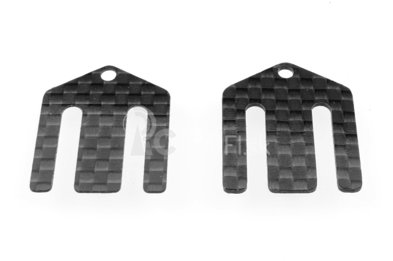 B7 Sada uhlíkových podložiek pre držiak predného ramena (0,5 mm | 1 mm)