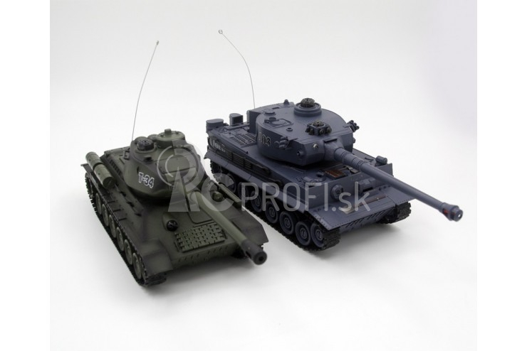 BAZÁR – RC tanky Tiger I vs. T34/85