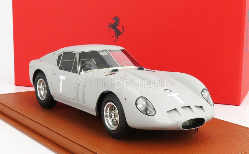 Bbr-models Ferrari 250 Gto Coupe Sperimentale Prototype Test Monza 1961 W.mairesse - S.moss 1:18 Matt Grey
