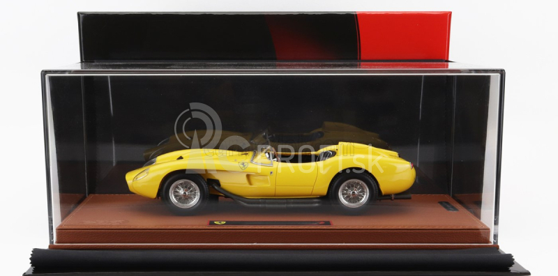 Bbr-models Ferrari 250tr Testarossa Spider 1957 - Con Vetrina - S vitrínou 1:18 žltá