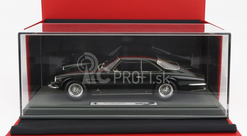 Bbr-models Ferrari 500 Superfast 2 Series Coupe 1965 - Con Vetrina - S vitrínou 1:18 zelená