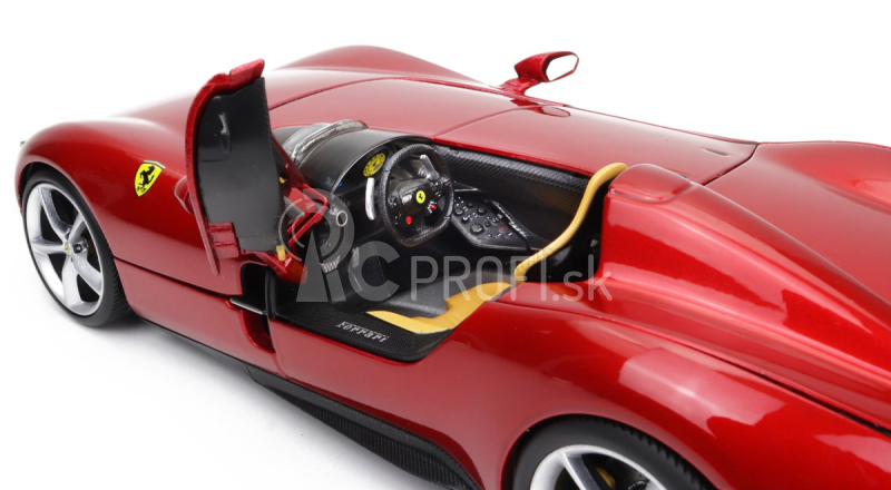 Bburago Ferrari Monza Sp1 2018 – Exclusive Carmodel 1:18 Red Met