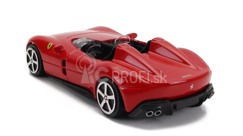 Bburago Ferrari Monza Sp2 2018 1:43 Rosso Corsa Red