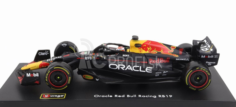 Bburago Red bull F1 Rb19 Team Oracle Red Bull Racing N 1 1:43, tmavomodrá
