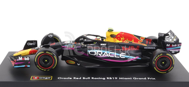 Bburago Red bull F1 Rb19 Team Oracle Red Bull Racing N 11 1:43, tmavomodrá