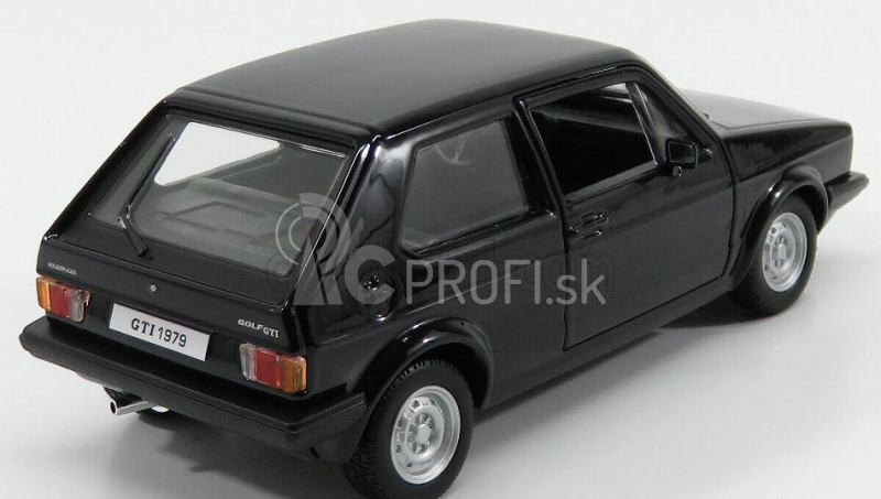 Bburago Volkswagen Golf Mki Gti 1979 1:24 čierna