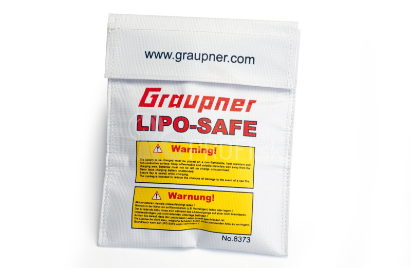 Bezpečná taška na LiPo GRAUPNER 18 x 22 cm