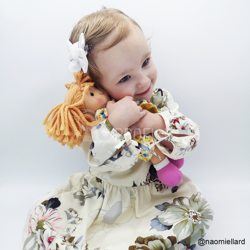 Bigjigs Toys Látková bábika Daisy 28 cm