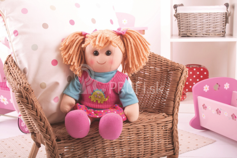 Bigjigs Toys Látková bábika Susie 38 cm