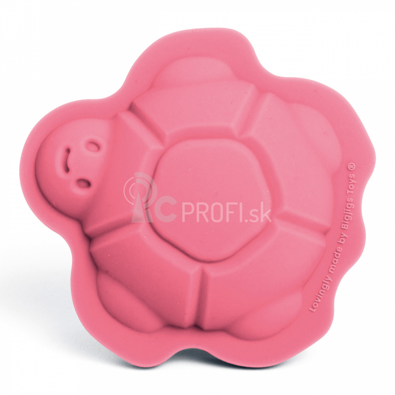 Bigjigs Toys Silikónové formy ružové Coral