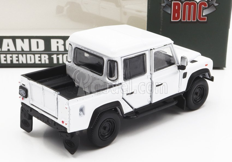Bm-creations Land rover Defender 110 Pick-up 1995 1:64 Biela