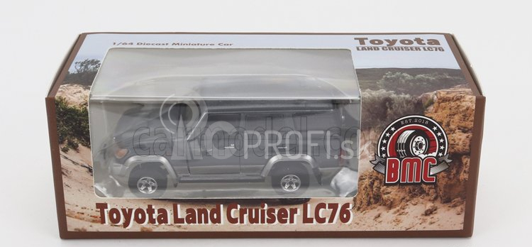 Bm-creations Toyota Land Cruiser Lc76 2014 1:64 sivá strieborná