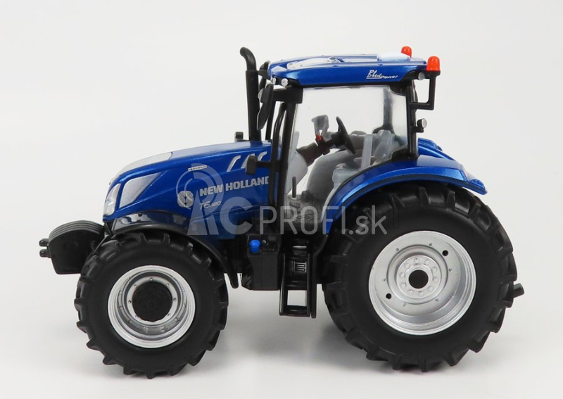 Britský New holland T6.180 Tractor Blue Power 2018 1:32 Modrá