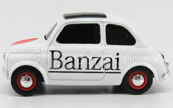 Brumm Fiat 500 Brums Banzai 2017 1:43 Biela
