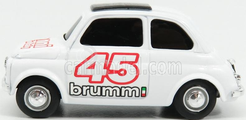 Brumm prom Fiat 500 Brums 45. výročie 1:43 biela