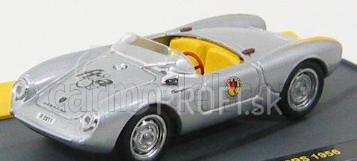 Brumm prom Porsche 550rs Spider 1956 Ftia 1:43 strieborná