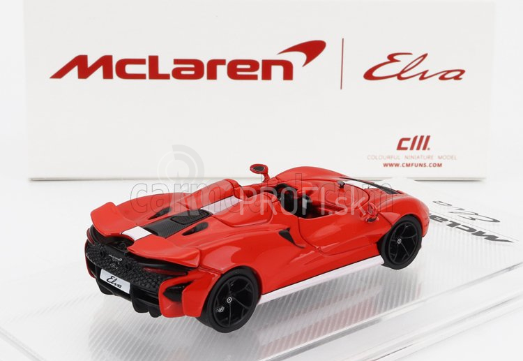 Cm-models Mclaren Elva 2020 1:64 červená biela