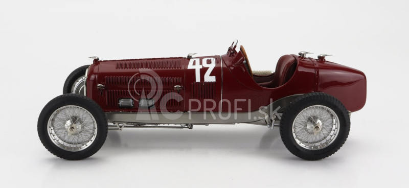 Cmc Alfa romeo F1 P3 N 42 Winner Marseille Gp 1933 Chiron 1:18 červená