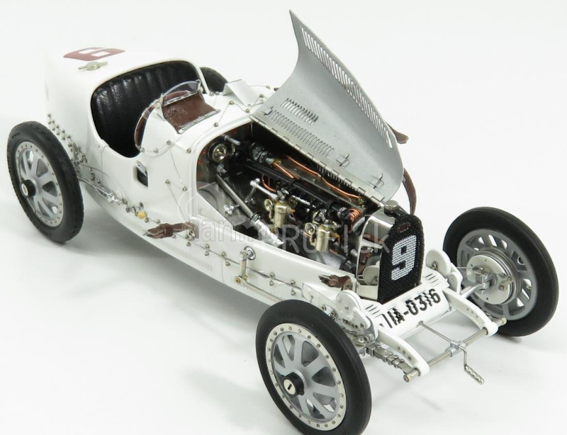 Cmc Bugatti T35 N 9 Nation Coulor Project Nemecko 1924 1:18 Biela