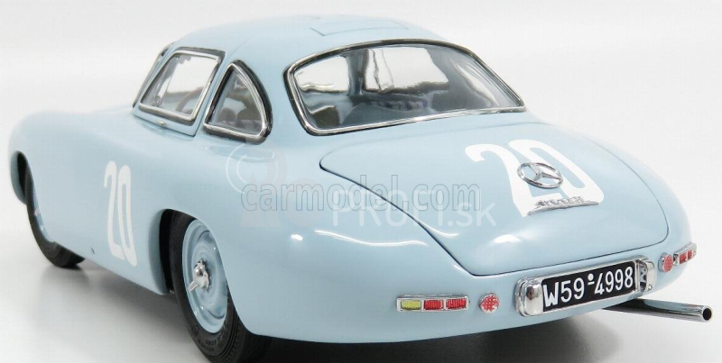 Cmc Mercedes benz 300sl (w154) Team Daimler-benz Ag N 20 2nd Bern Gp 1952 H.lang 1:18 Light Blue