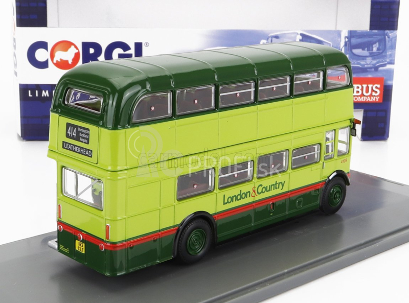 Corgi AEC Rm Bus London & Country 414 Leatherhead 1960 1:76 2 Tones Green