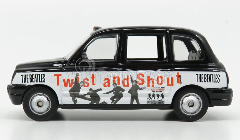 Corgi Austin London Taxi Lti Tx4 2007 - The Beatles - Twist And Shout 1:36 Čierna biela