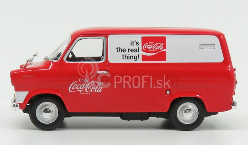 Corgi Ford england Transit Mki Van Coca-cola 1970 1:43 červená biela