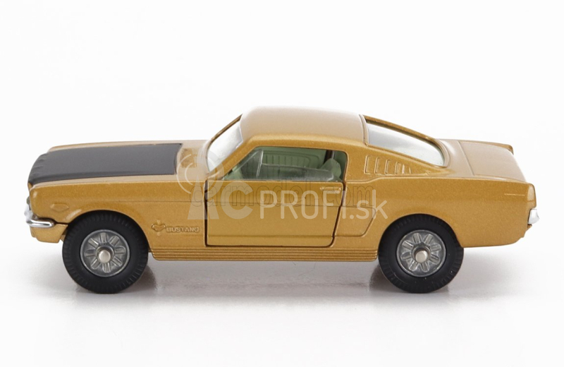 Corgi Ford usa Mustang Coupe 2+2 Fastback 1965 1:46 Gold Met Black