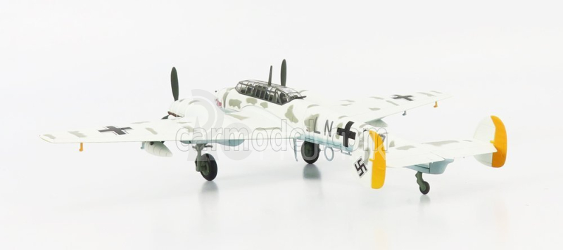 Corgi Messerschmitt Bf110f-2 Staffel Operation Winter Barbarossa Air War 1943 1:72 Vojenská biela kamufláž