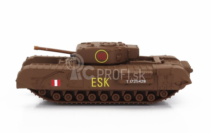 Corgi Tank Churchill Mkiii 1941 - Cm. 8.0 1:87 Military Brown