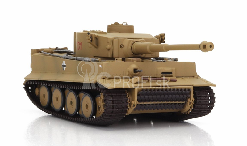 Corgi Tank Tiger 131 1943 - reštaurovaný a prevádzkovaný Tankovým múzeom v Bovingtone 1:50 Vojenský Písek