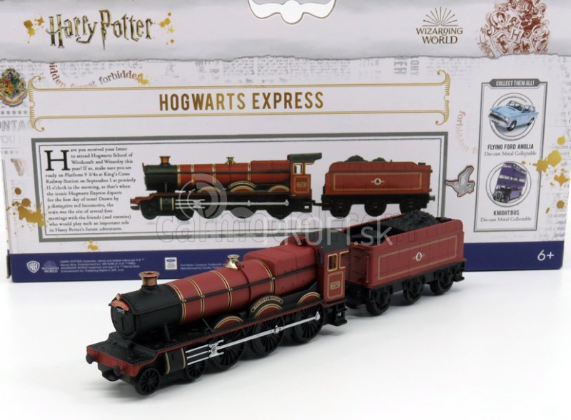 Corgi Vlak Hogwarts Express Vlak Harry Potter - film 1:100 Hnedý čierny