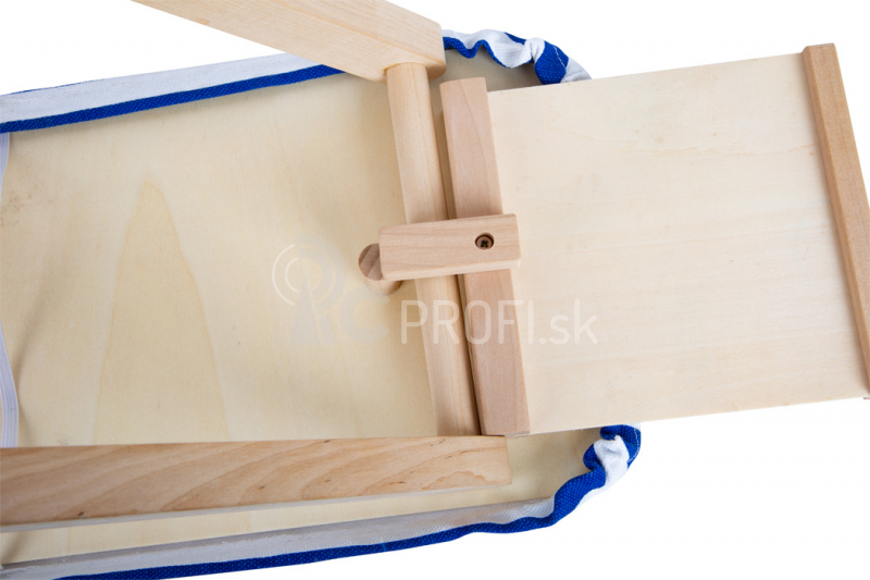 Detská drevená žehliaca doska s malou nohou