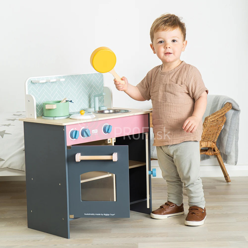 Detská kuchynka v škandinávskom štýle Bigjigs Toys