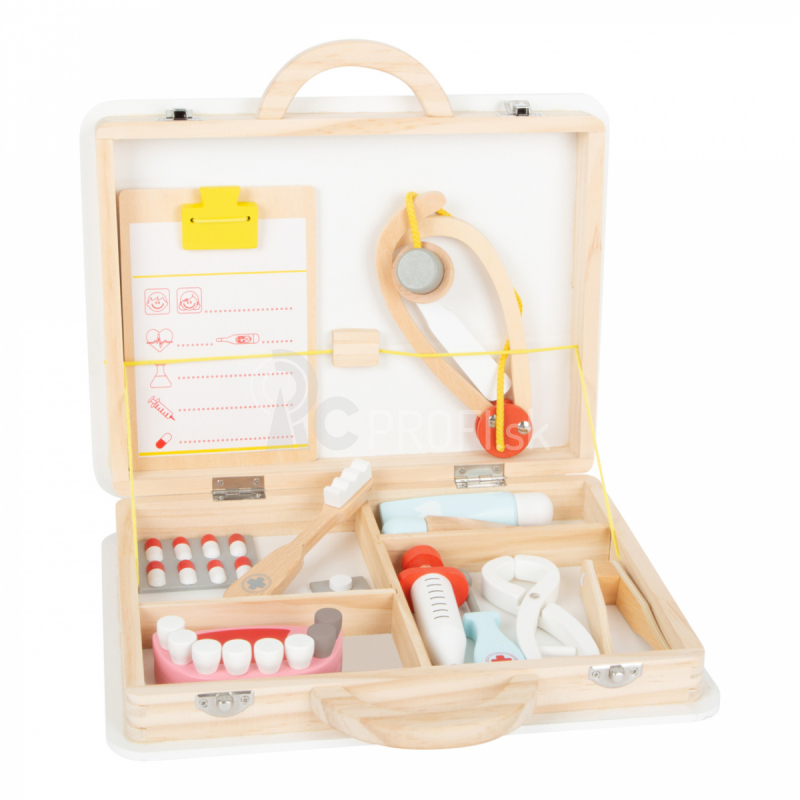 Detský lekársky kufrík pre malých zubárov 2v1