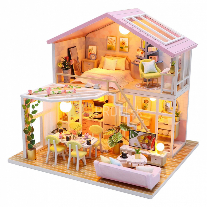 Detský miniatúrny domček Dom pokojných chvíľ
