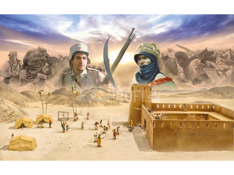 Italeri dioráma – Beau Geste – Algerian Tuareg Revolt (1:72)