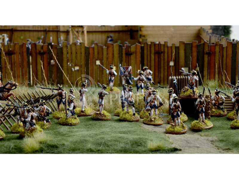 Italeri dioráma francúzsko-indiánska vojna Last Outpost 1754–1763 (1:72)
