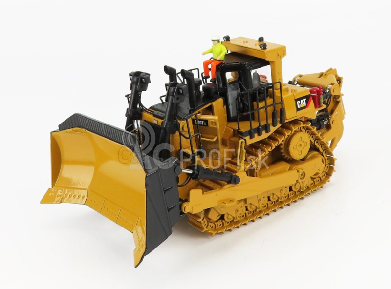 Dm-models Caterpillar Catd10t2 Ruspa Cingolata - pásový traktor 1:50 žltá čierna